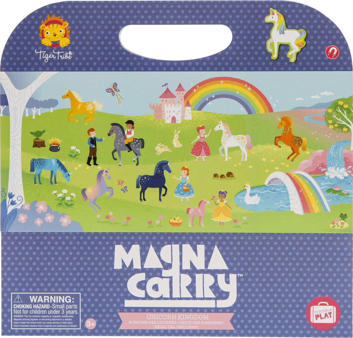 Tiger Tribe magneetboek - Unicorn Kingdom