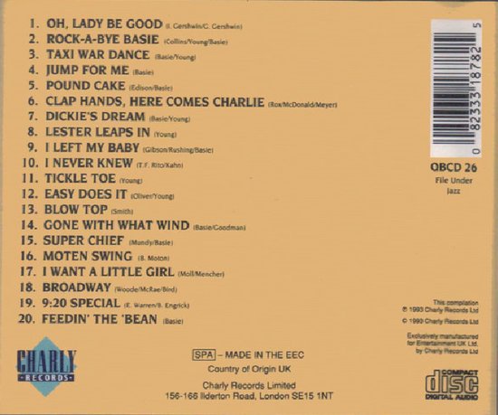 Count Basie ‎– Best Of Basie