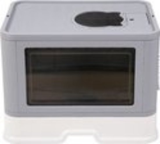 Foto: A sunny day automatische kattenbak inclusief app zelfreinigende kattenbak elektrische kattenbak automatische kattenbak xxl 65 liter inclusief afvalzakken