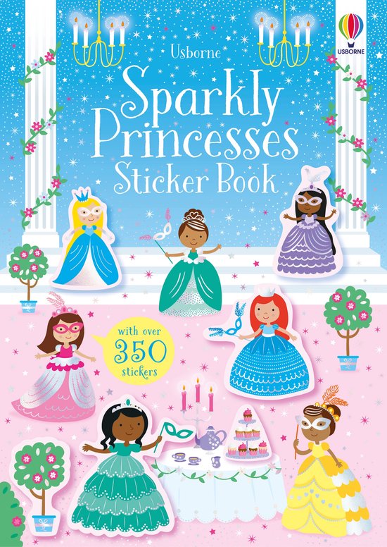 Sparkly Princesses Sticker Book Sparkly Sticker Books 1 - cover