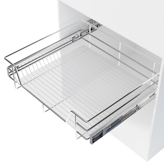 TomorrowNow® Tiroir Encastrable Pour Armoire De Cuisine - 60 cm - Avec Rails De Guidage SoftClose