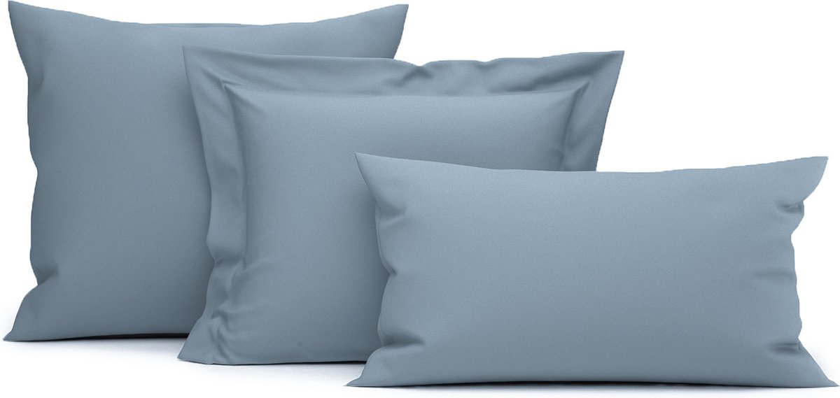 Heckettlane Elementi Kussensloop - Blauw - 80x80cm - Blauw
