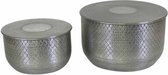 Table d'appoint orientale Alava argent