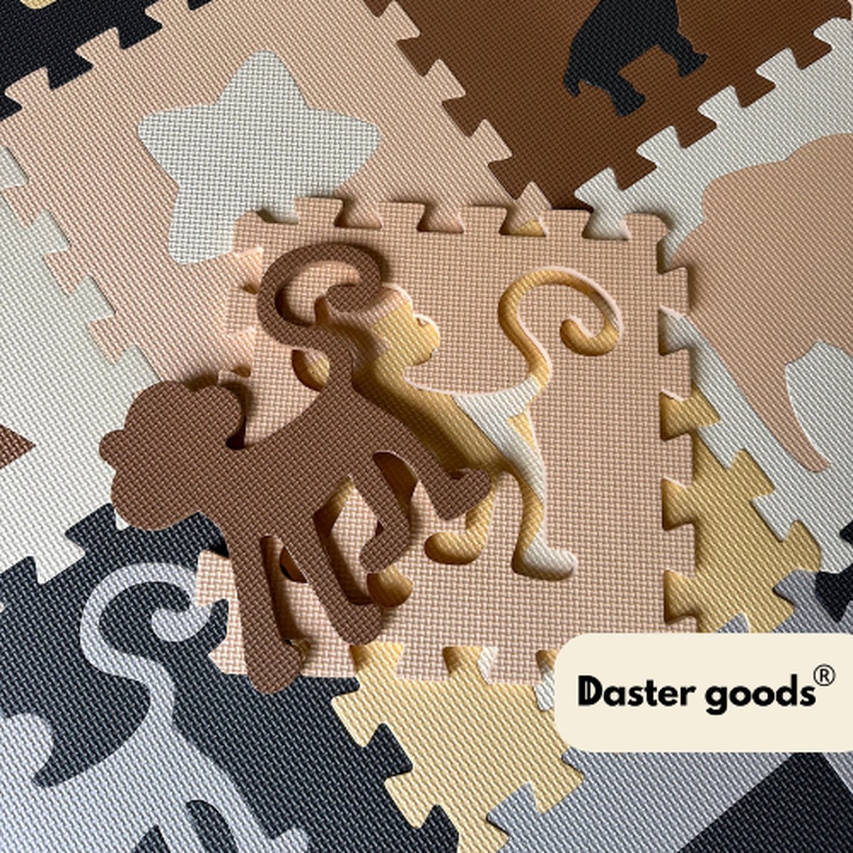 Speelmat – Puzzelmat – Babygym – Speelmat Foam voor Baby en Peuters – Speelkleed – Inclusief Opbergtas – Kinderen vanaf 0 jaar — afbeelding 4