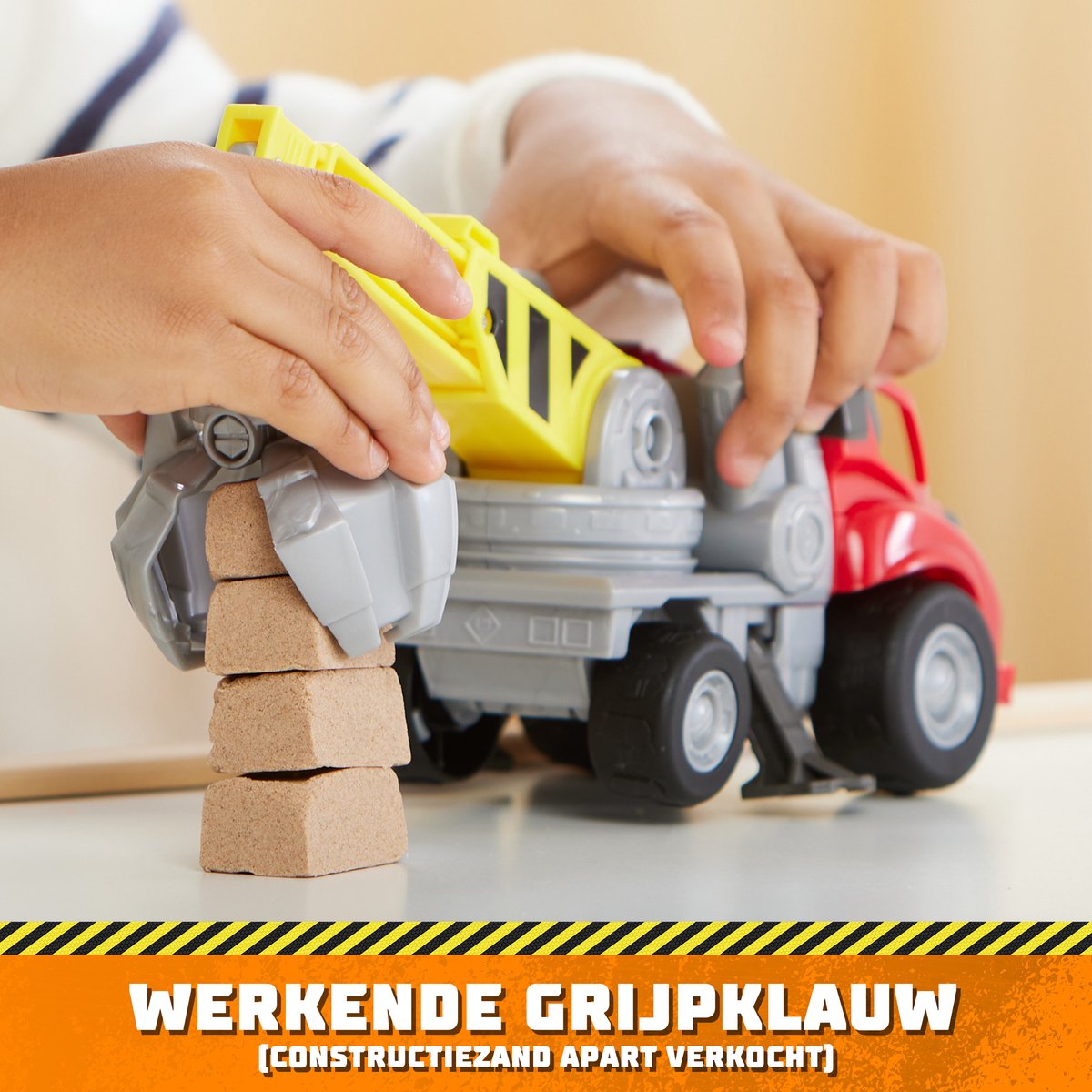 Rubble & Crew - Charger’s Kraanwagen met speelfiguur en beweegbare onderdelen - PAW Patrol speelgoed — afbeelding 13