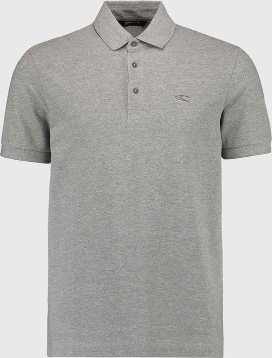 O'Neill Poloshirt Men Triple Stack Silver Melee Xs - Silver Melee Materiaal: 100% Katoen Polo