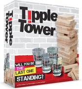 #Winning Tipple Tower - Actiespel - Jenga - Drankspel - Met Uitdagingen - 4 Glazen - 42041