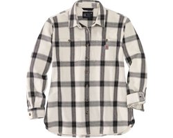 Carhartt Damen Shirt Heavyweight Twill L/ S Plaid à Carreaux Malt-L