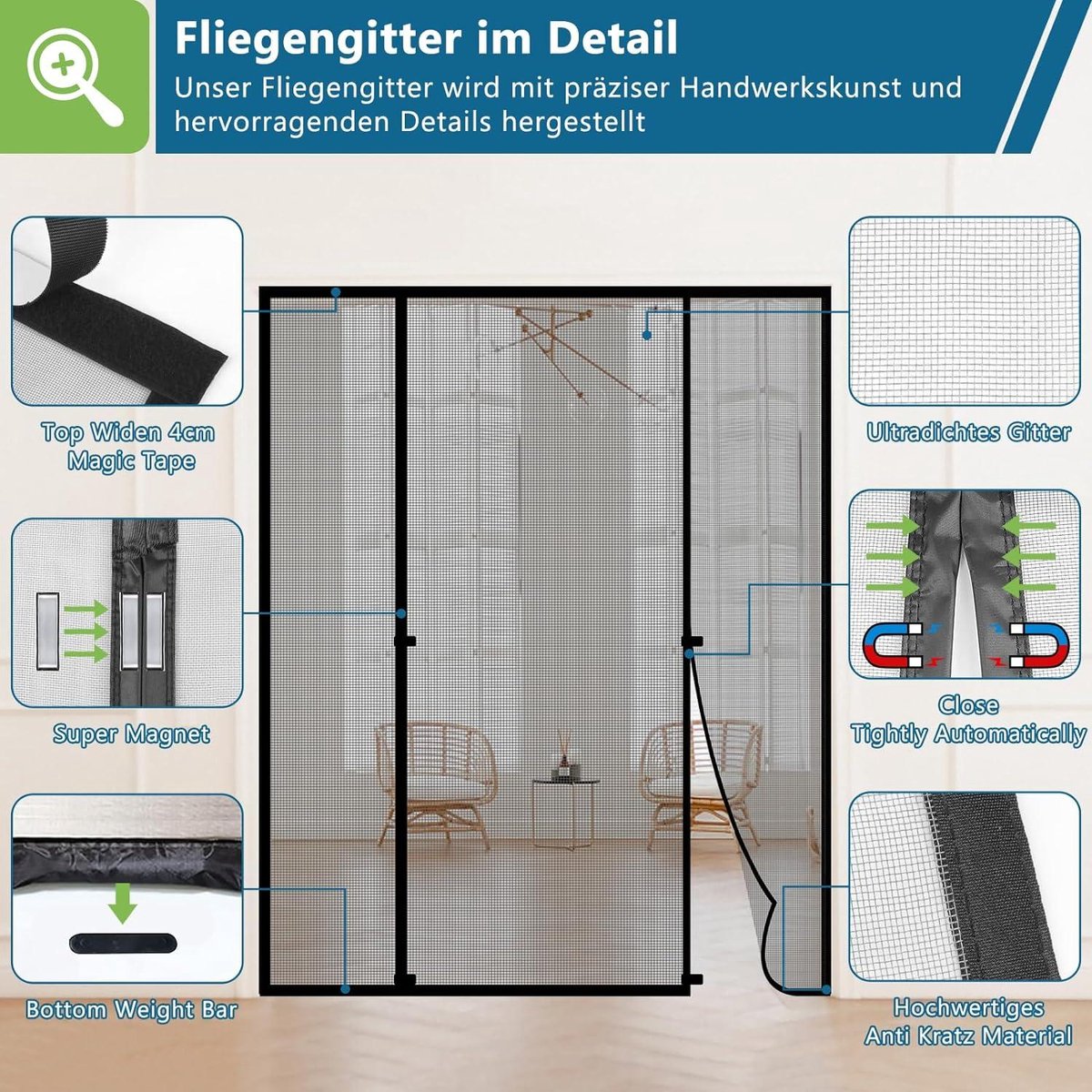 Landelijk houten hangrek voor schuifdeuren - Ans Woonshop
