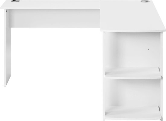 iSunirm Customizable U Shaped Computer Desk with Adjustable