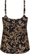 Amoena Sri Lanka Prothese Tankini Top 71706 TA C0472 C0472 - black/gold - maat EU 42C / FR 42C