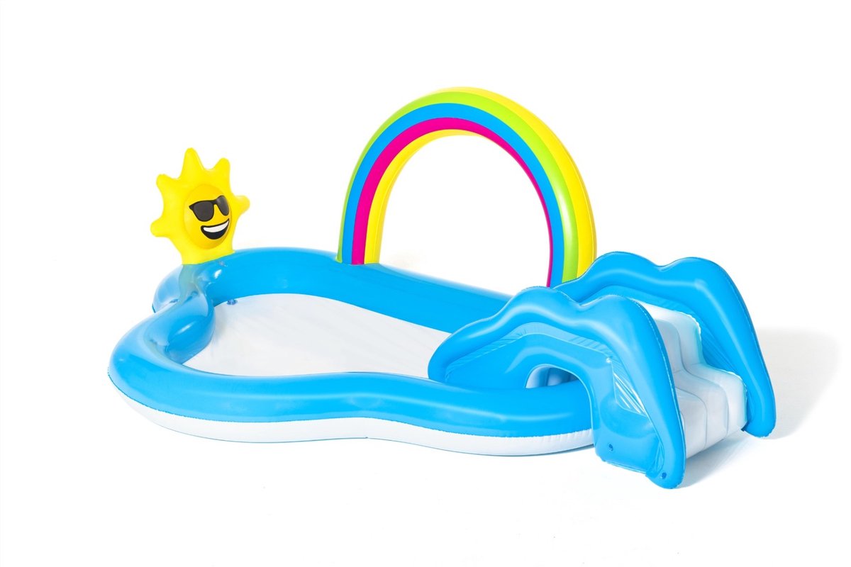 Bestway Rainbow n' Shine Pool and Play Center - 257 x 145 x 91 cm