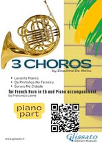 3 Choros for French Horn in Eb & Piano 2 - Piano accompaniment part: 3 Choros by Zequinha De Abreu for Eb Horn and Piano