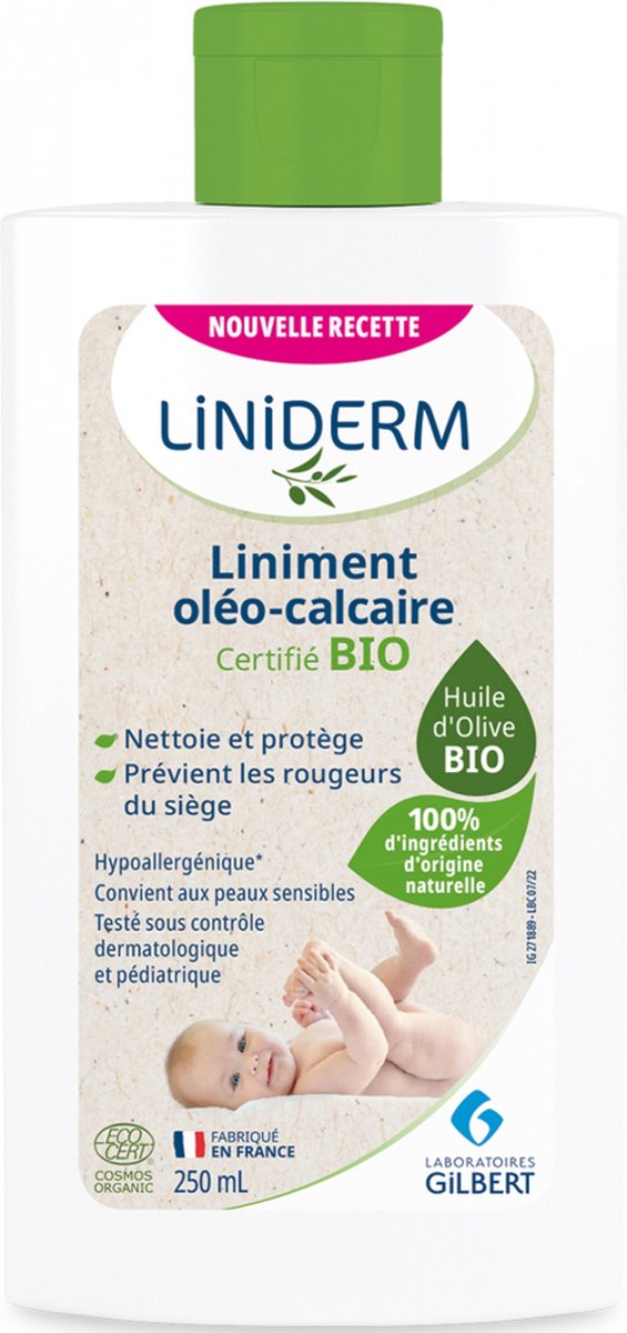 Goedkoopste Liniderm Biologische Zalf Oléo-Calcaire 250 ml