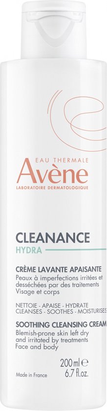 Avène Cleanance Hydra Verzachtende Wascrème 200ml