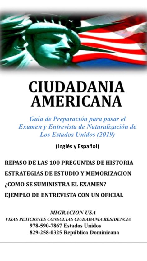 Ciudadania Americana: Guía De Preparación Para Pasar El Ex ... - cover