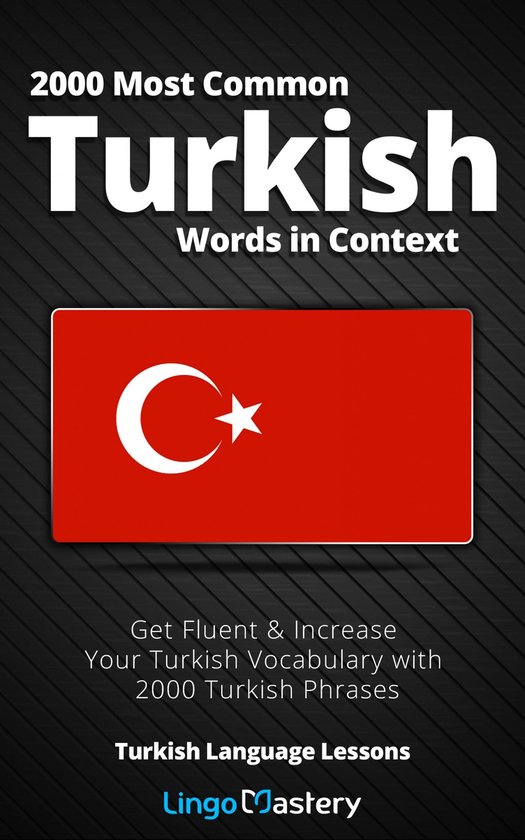 Turkish Language Lessons - 2000 Most Common Turkish Words in ... - cover
