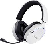 Trust GXT491P Fayzo - Draadloze Gaming Headset voor PS5 - PC - USB Dongel & Bluetooth - Wit