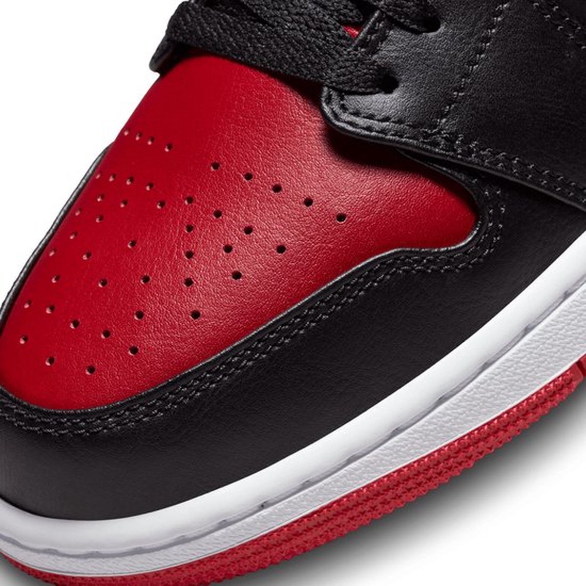 jordan 1 low red black white