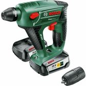 Bosch Uneo Maxx Accu boorhamer - Met 2x 18 V accu's en lader - Met koffer