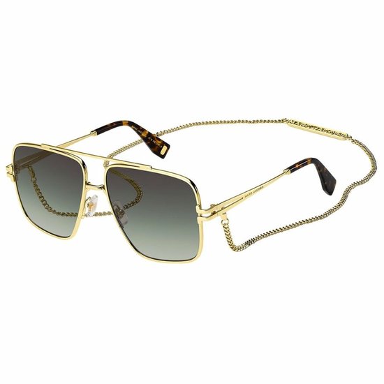 Marc Jacobs Mj-1091-s-06j Dames Zonnebril Goud Man van Merkloos — afbeelding 4