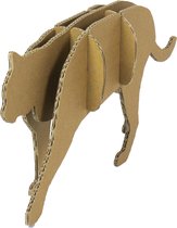 Kartonnen kat - Kartonnen 3D dier - 56x12x25 cm - Dieren figuur van karton - Speelgoed - KarTent