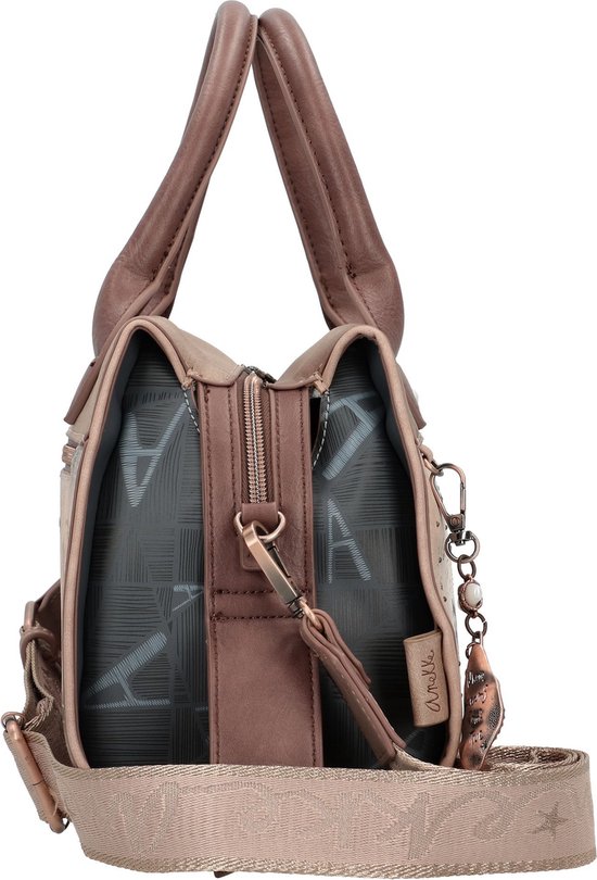 Sac Cabas Anekke Hollywood - Multicolore Gris/Vieux Rose - Neuf Avec étiquettes