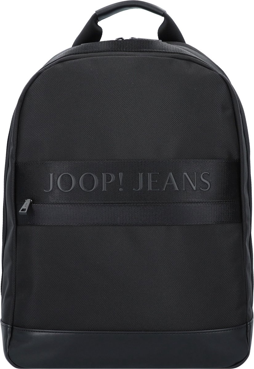 JOOP! Laptop rugzak Rugzak met laptopvak Modica Faris Backpack Black Zwart