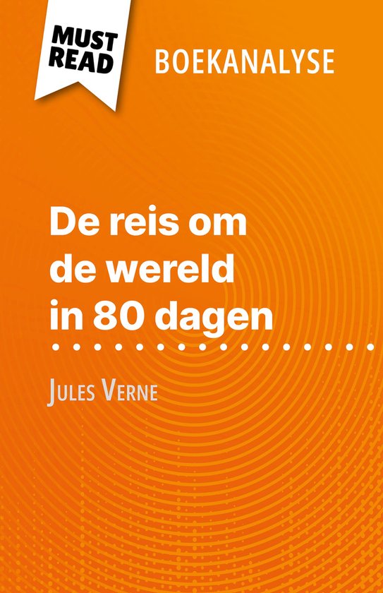 De reis om de wereld in 80 dagen van Jules Verne (Boekanalys ... - cover