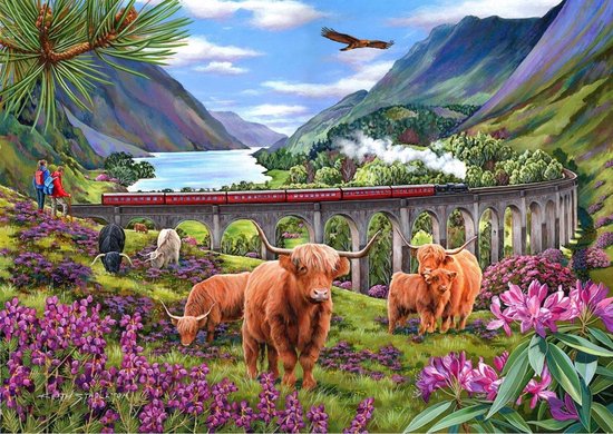 Glenfinnan Ladies Puzzle 500 pièces XL