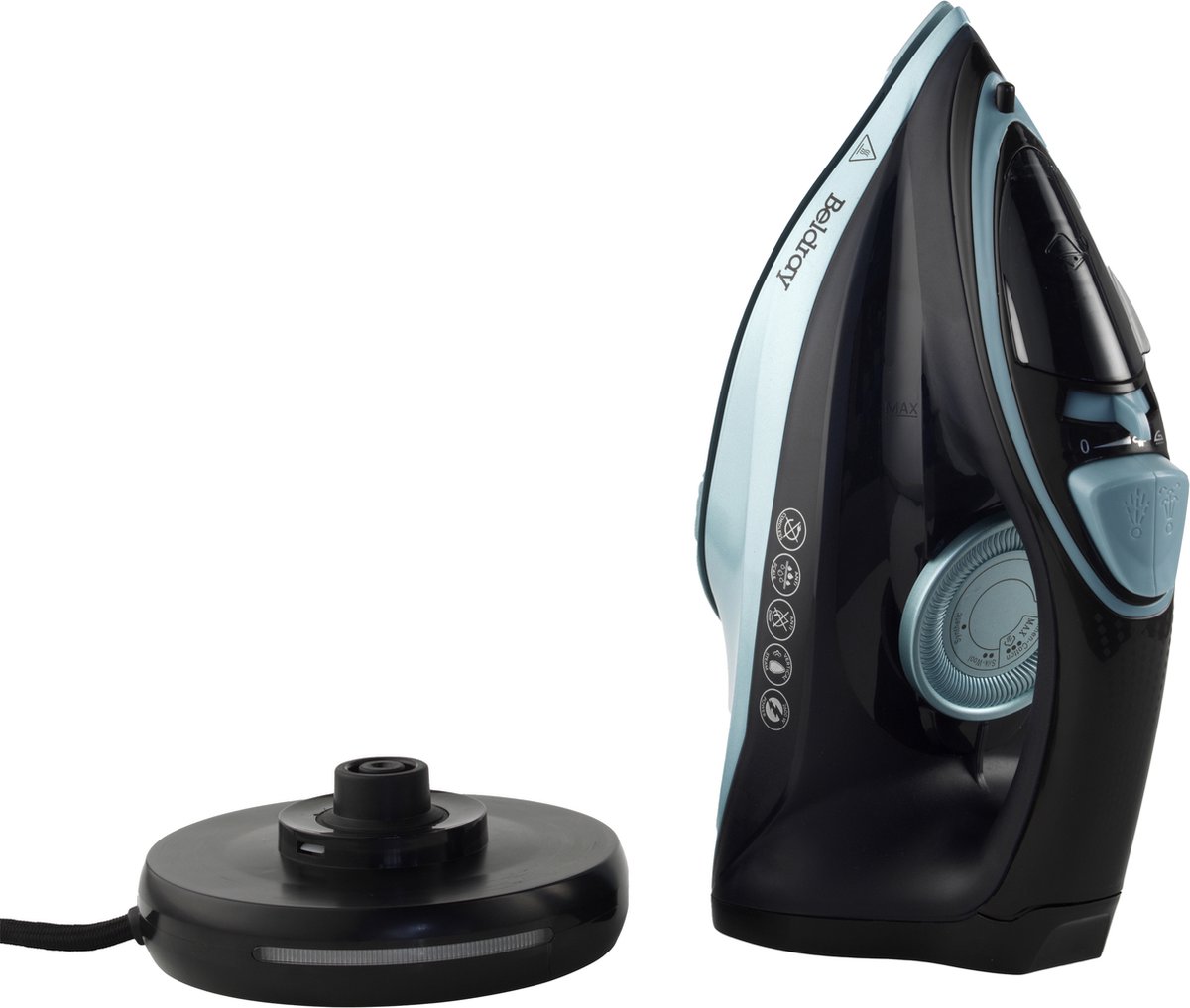 Beldray 2-in-1 stoomstrijkijzer met snoer snoerloze Dual Precision keramische zoolplaat 230 ml