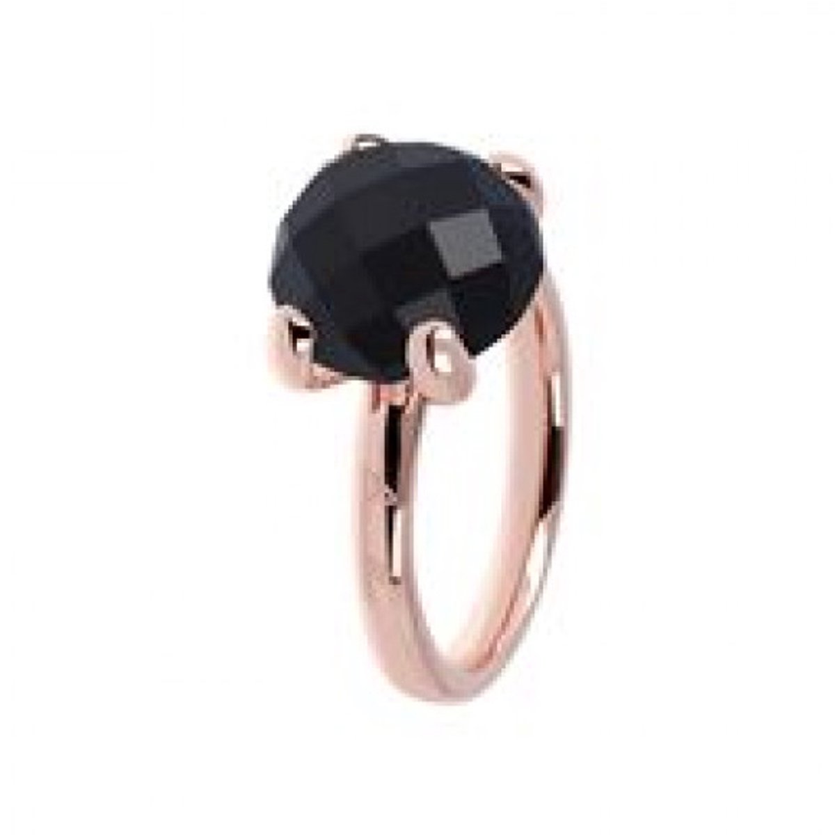 Bronzallure Felicia ring Onyx Brons 54