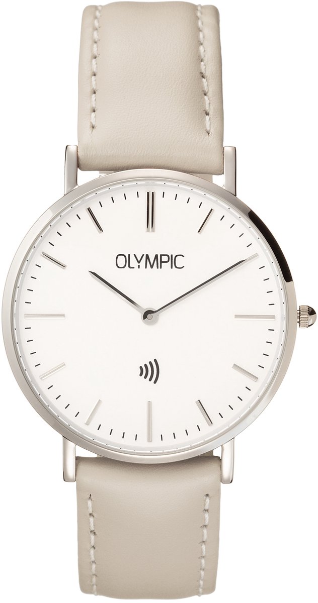OL Paywatch Dms Stl. Leer Zilv. Idx