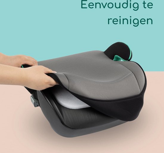 Kinderstoel Auto - Autostoel - Kinderzitje - Zitverhoger - Autozitje voor 3 jaar of Ouder - Zwart met Grijs van Merkloos — afbeelding 2