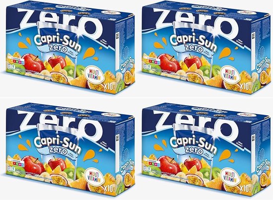 Foto: Capri sun zero multi vitamin 4x 10x200 ml