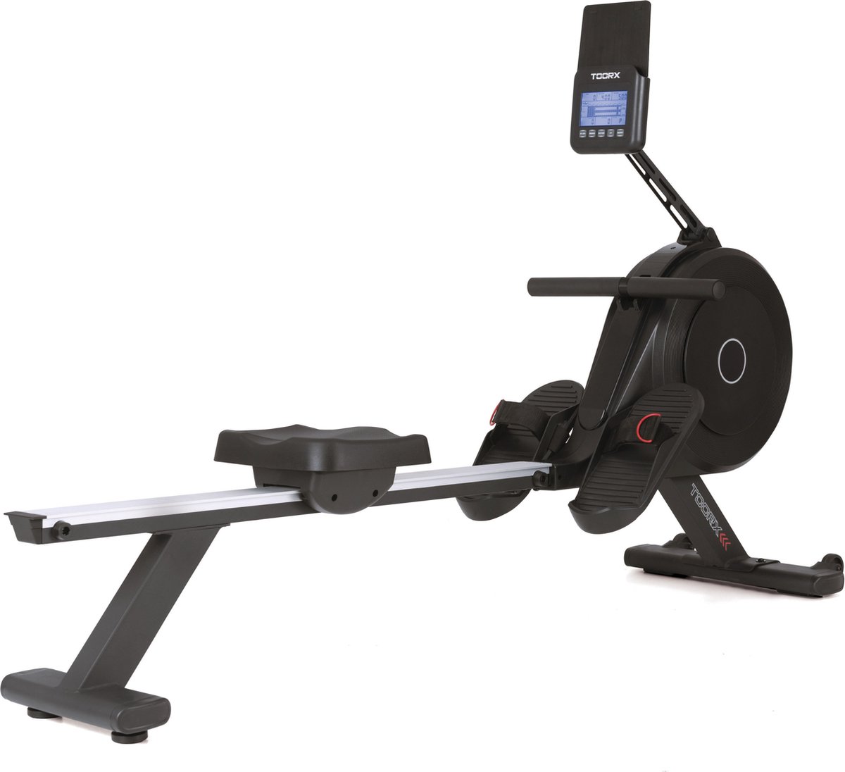 Afbeelding 2 van Toorx Fitness RWX-300 Roeitrainer - met Kinomap - Hartslagfunctie - Inklapbaar - Roeitrainers - Zwart