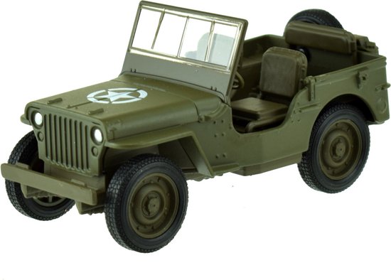 Foto: Welly jeep willys mb modelauto