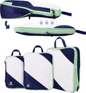 Set 8 Organisateurs Valise Otauoaea - Packing Cubes Voyage - Gris - Pour Vêtements & Chaussures