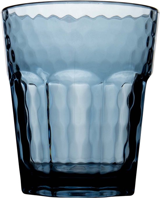 Bo-Camp - Limonade glas - Mix & Match - Kunststof - 200 ml - 4 Stuks - Blauw van Merkloos — afbeelding 2