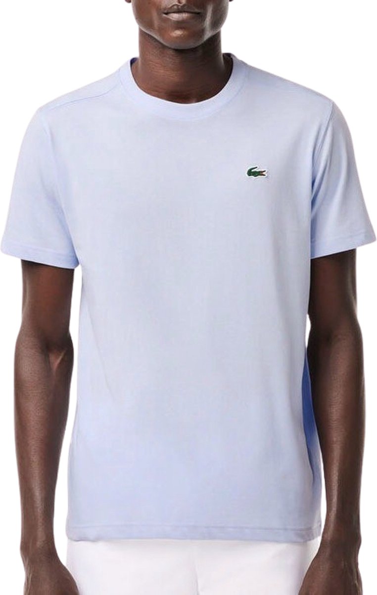 Lacoste 1ht1 Heren T-shirt Th7618-41-j2g Kleur Blauw