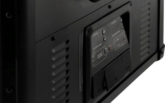 Mestic Koelbox Compressor MCCP-90 AC/DC Dual Zone - Koelen en vriezen van -18 °C tot +10 °C - Inhoud: 90 L - Digitaal display met twee USB aansluitingen van Mestic — afbeelding 3
