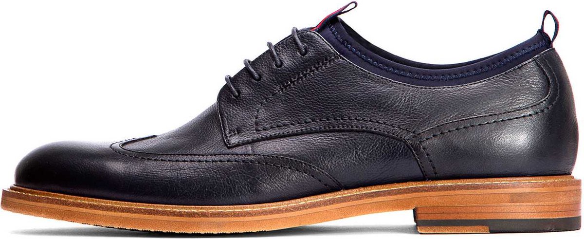 Heren marine derby schoenen