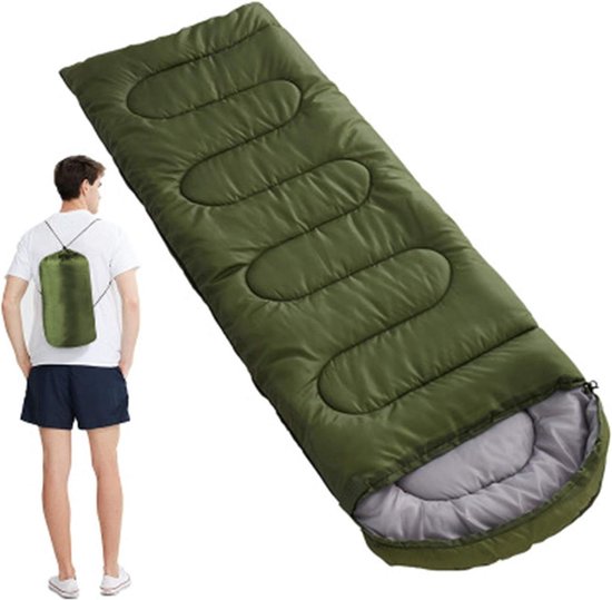 Sac de couchage simple pour Plein air Sac de couchage épais et