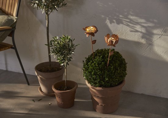 Solar tuinverlichting Bloemen - Oxida - Set van 2