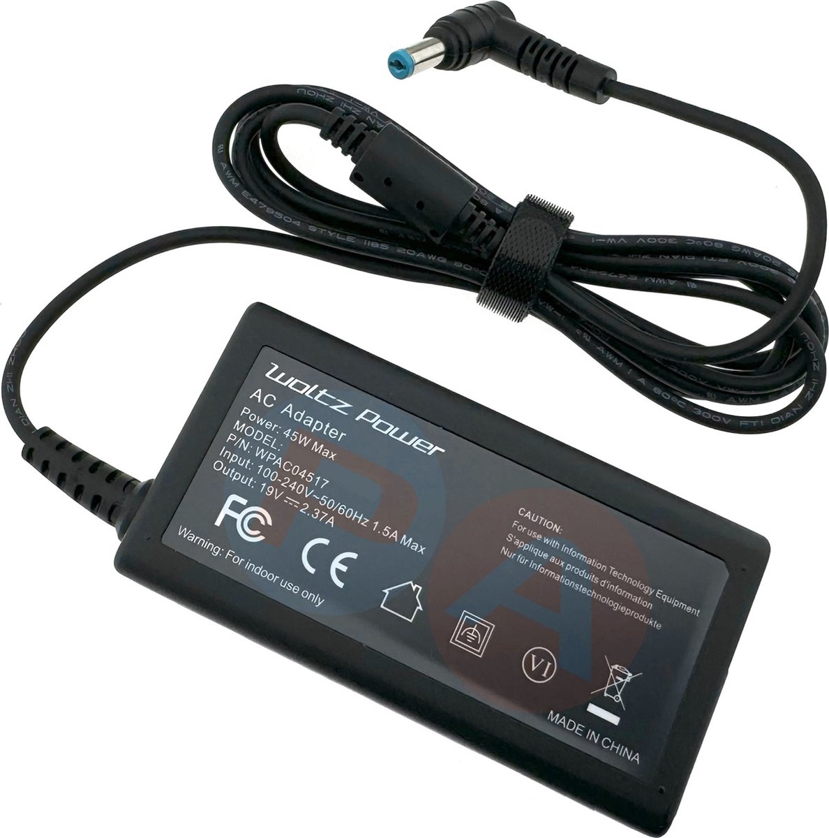 Image of 45W Laptop Oplader geschikt voor Acer Aspire F5 Series - Ronde Pin 5.5x1.7mm