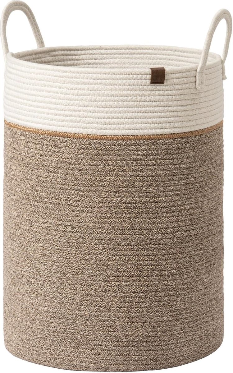 Goedkoopste Opbergmand, wasmand van katoenen touw, wasverzamelaar, stabiel en , met handvat