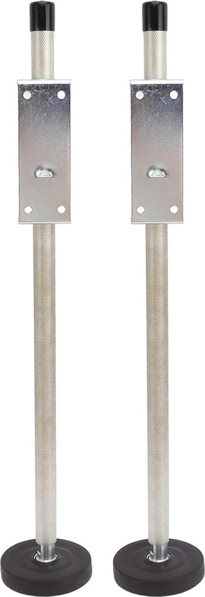 60 cm Telescopische Ladder-nivelleerder van Hoge Kwaliteit - Gelegeerd Staal - Antislip - Stabiliserende Regelaar met Rubberen Voetjes Ladder Feet