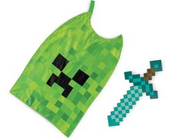 foto van MINECRAFT (MOJANG), Minecraft Zwaard & Cape Set, Maat One Size Kind, Kind