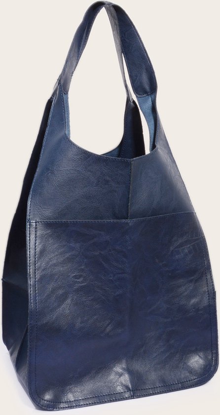 grote zwarte schoudertas