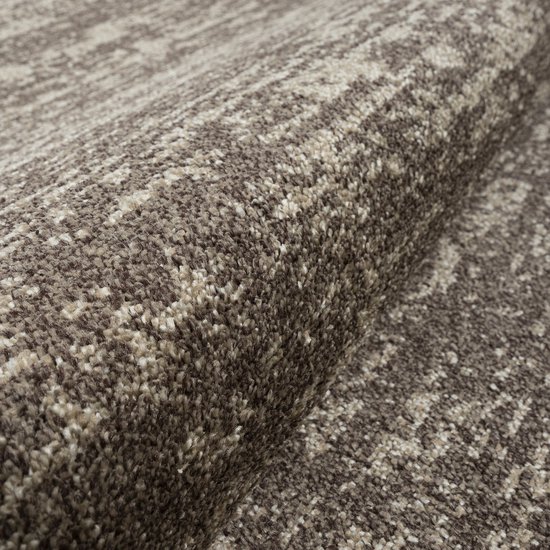 Relax Oslo - Tapis uni à poils ras - Tapis moderne - Marron - 160x230 CM